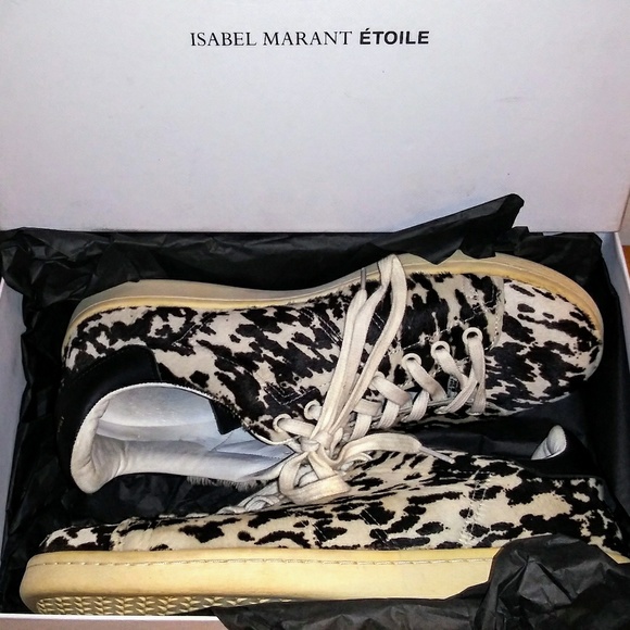 Isabel Marant Etoile Bart Calf Print womens10 - Picture 2 of 8